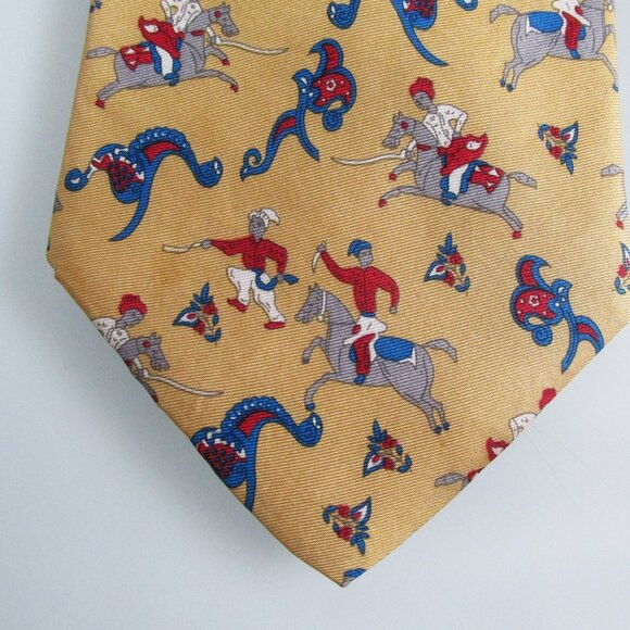 Salvatore Ferragamo Men's Silk Tie - Picture 6 of 6